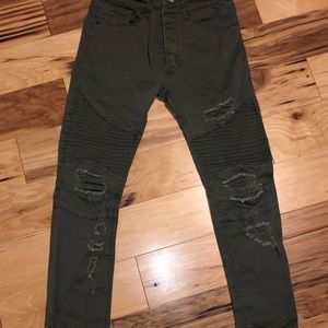 H&M Divided Moto Pants